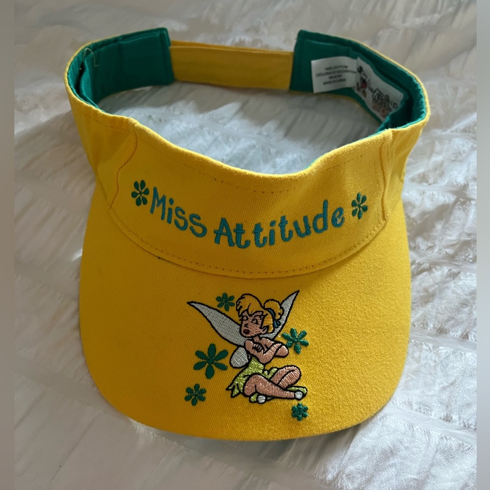 Yellow and Green Tinkerbell Visor